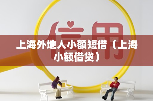 上海外地人小额短借(上海小额借贷)